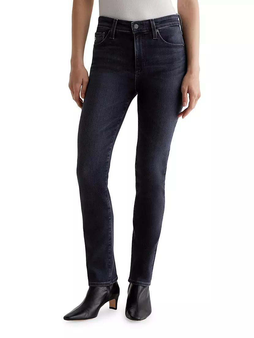 Mari Mid-Rise Stretch Slim Jeans Product Image