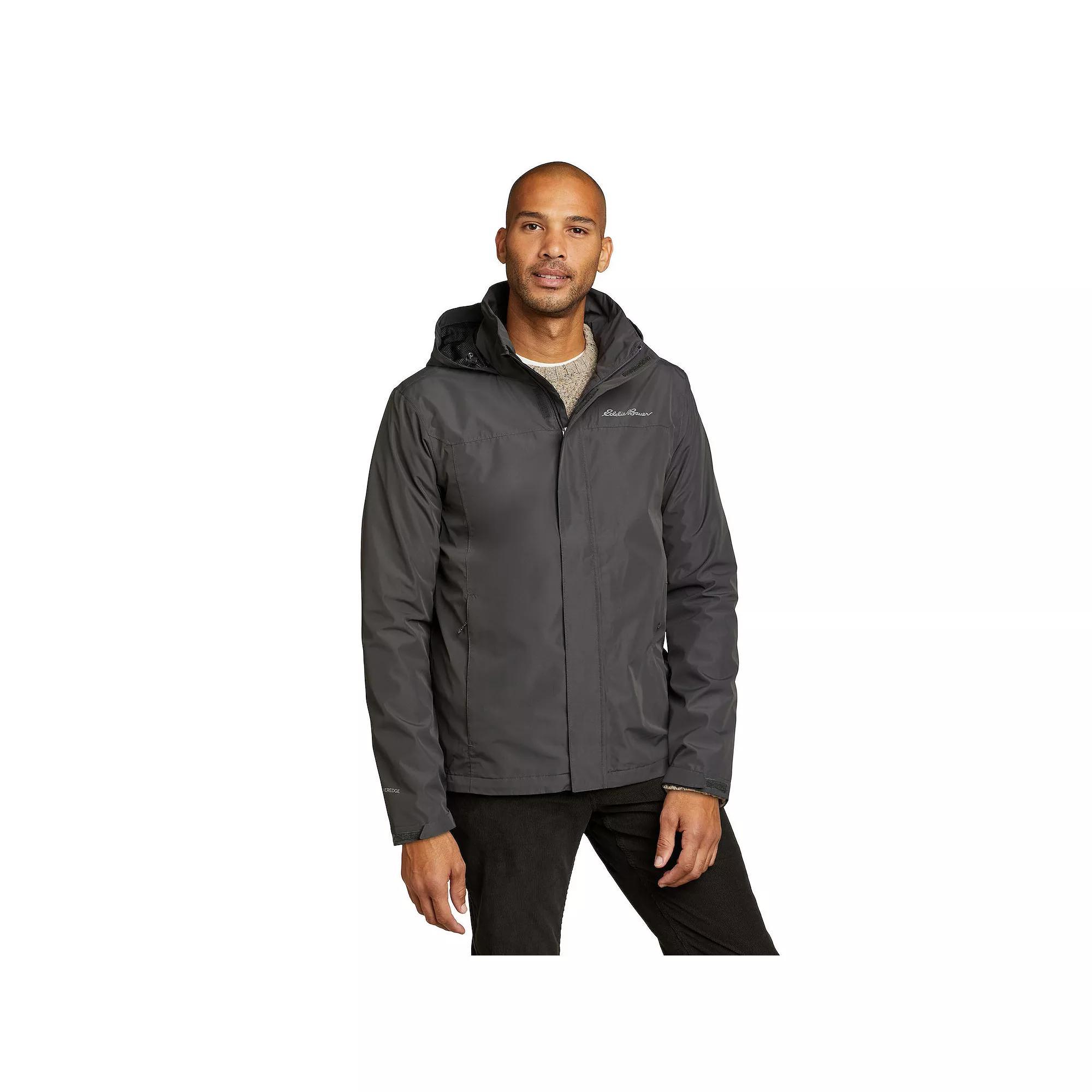 Men's Eddie Bauer Packable Rainfoil Jacket, Size: Large, Dark Marigold Product Image