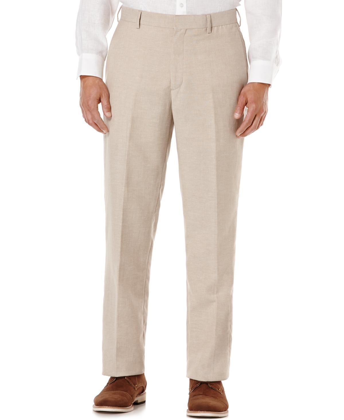 Men's Cubavera Classic-Fit Linen-Blend Flat-Front Suit Pants, Size: 36 X 32, White Product Image