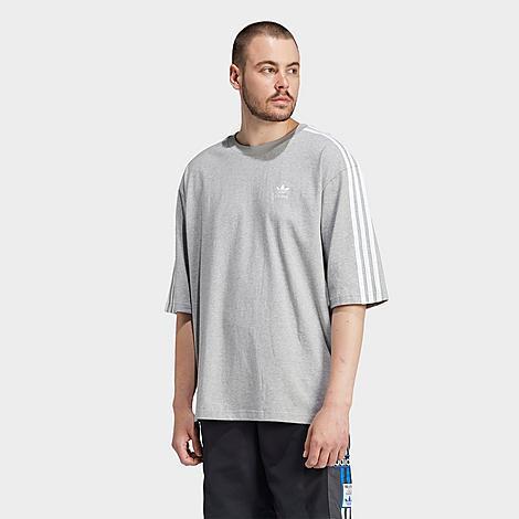 adidas Adicolor Oversized Tee Medium Grey Heather M Mens Product Image