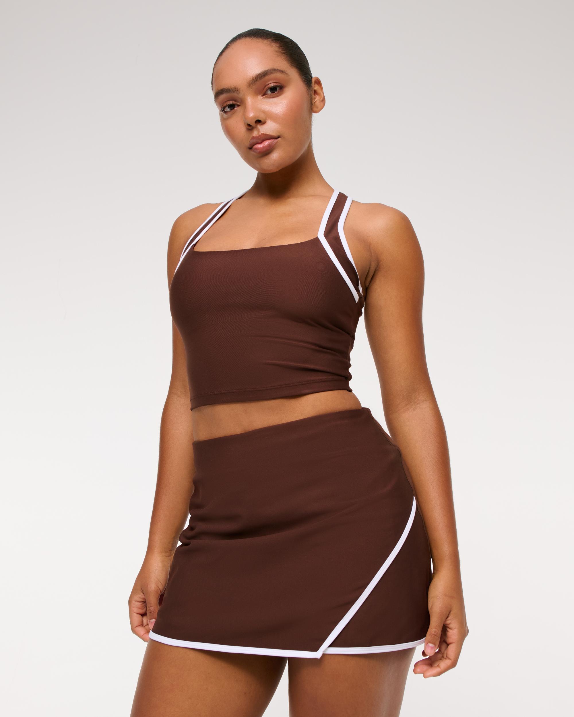 YPB sculptLUX Lined Wrap Skirt Product Image