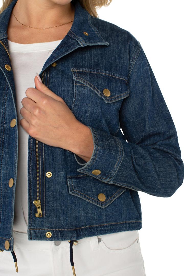 Liverpool Cropped Cargo Jacket Product Image