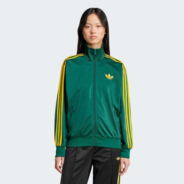 adidas Adicolor Classic Firebird Loose Track Top Black M Womens Product Image