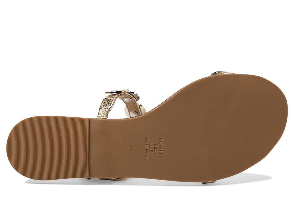 Schutz Acacia (Platina) Women's Sandals Product Image