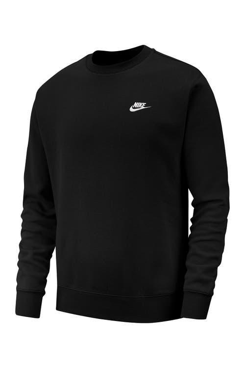 Nike Men's Club Crewneck Sweatshirt in Khaki/White at Nordstrom, Size Small Product Image
