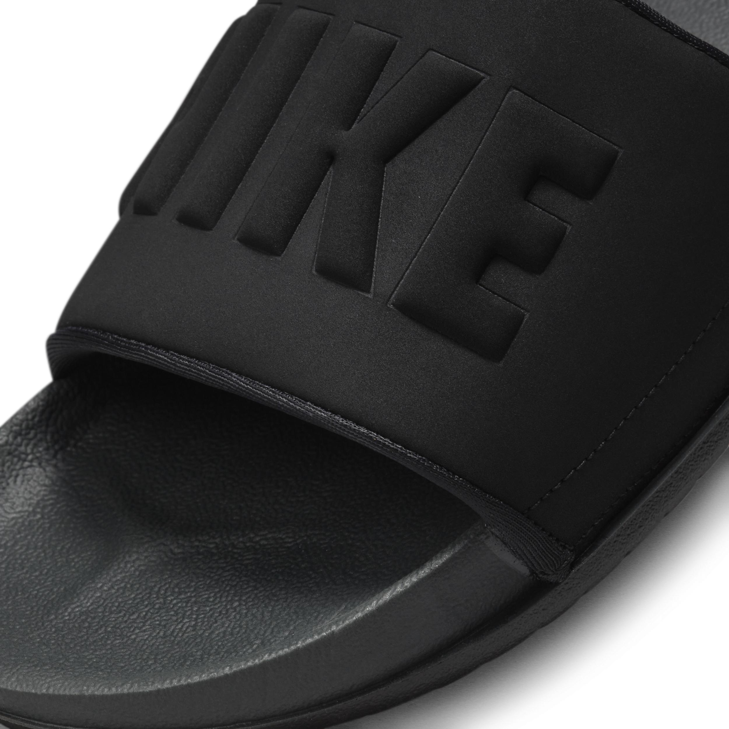 Nike Offcourt Men's Slide Sandals, Size: 15, Grey Black Product Image