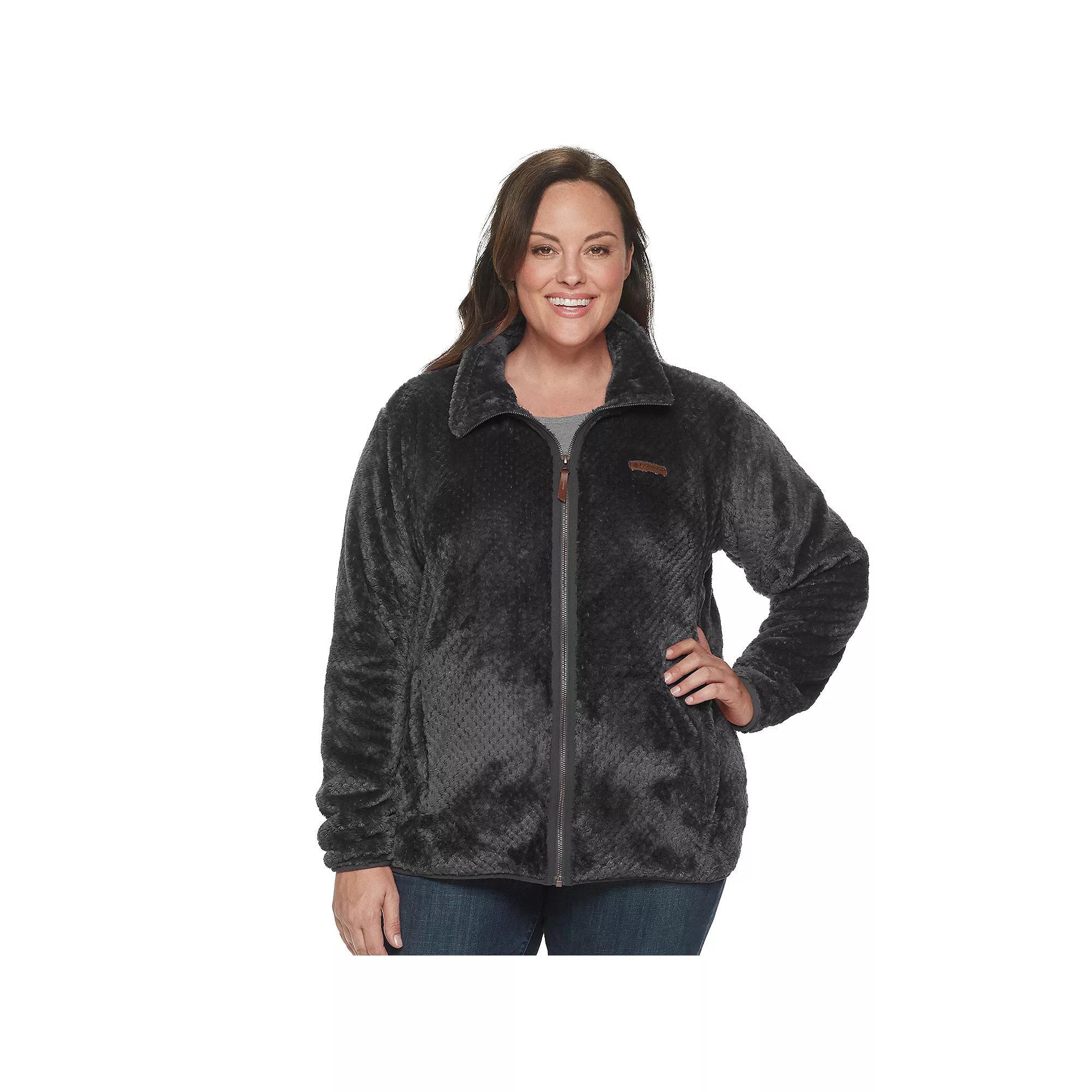 Plus Size Columbia Fireside Sherpa Fleece Jacket, Womens Product Image