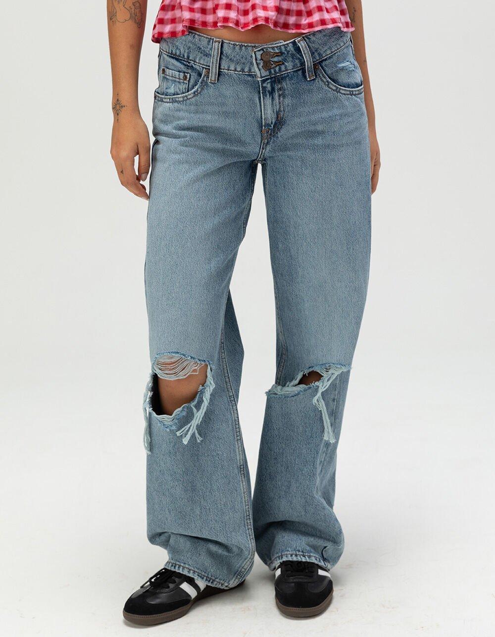 LEVI'S Superlow Loose Womens Jeans - Table Talk Product Image