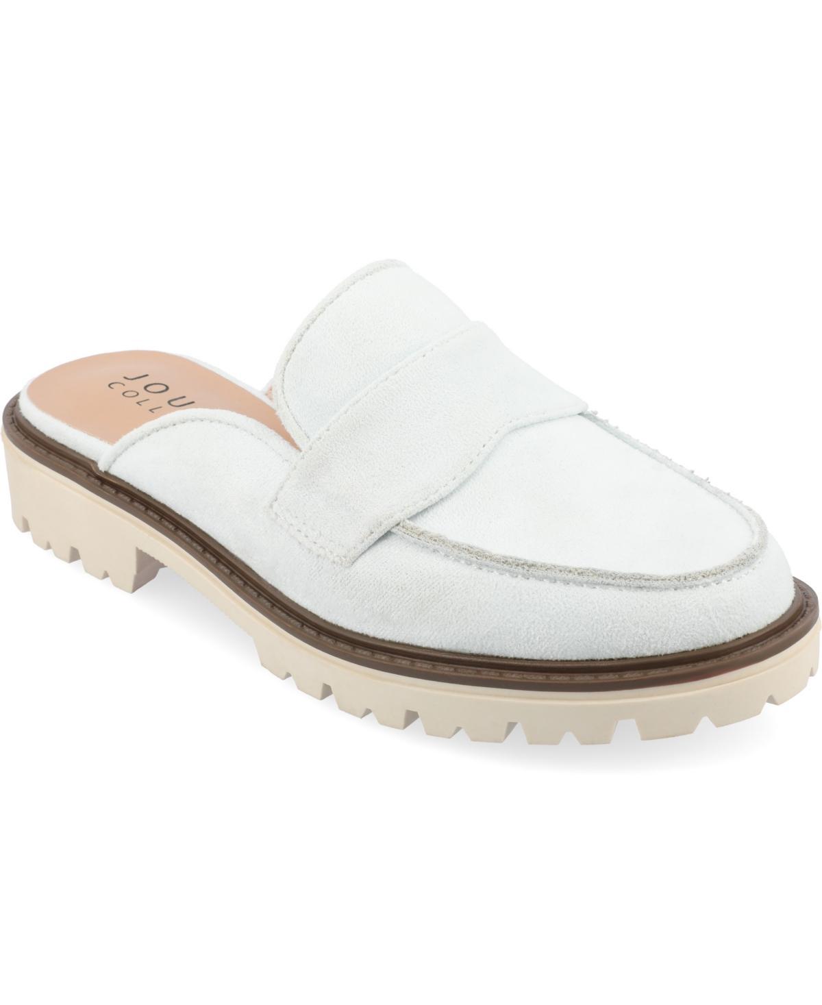 Journee Tru Comfort Foam™ Miycah Women's Mule Flats, Size: 6, Gray Product Image