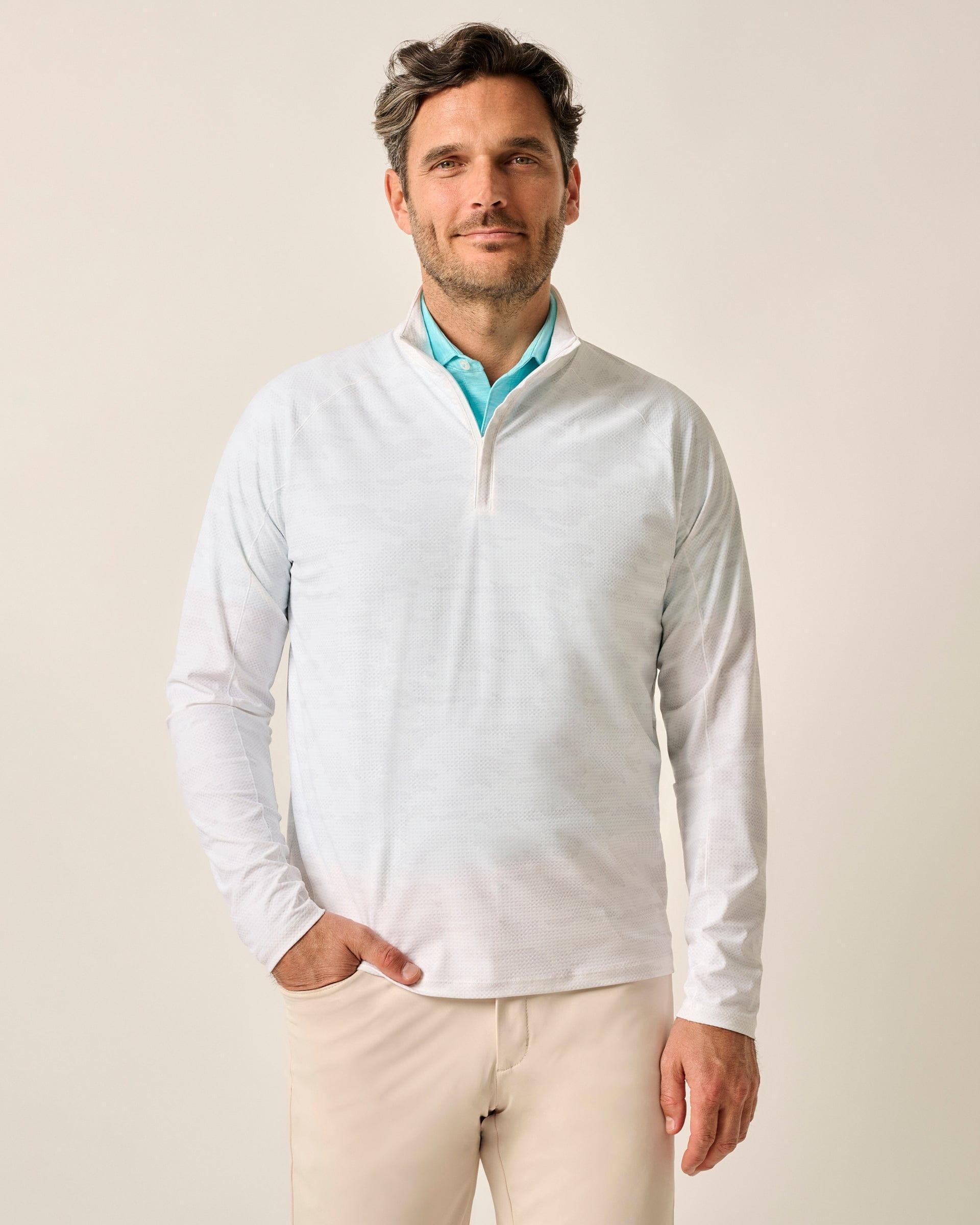 Talbert Camo Performance 1/4 Zip Waffle Pullover Male Product Image
