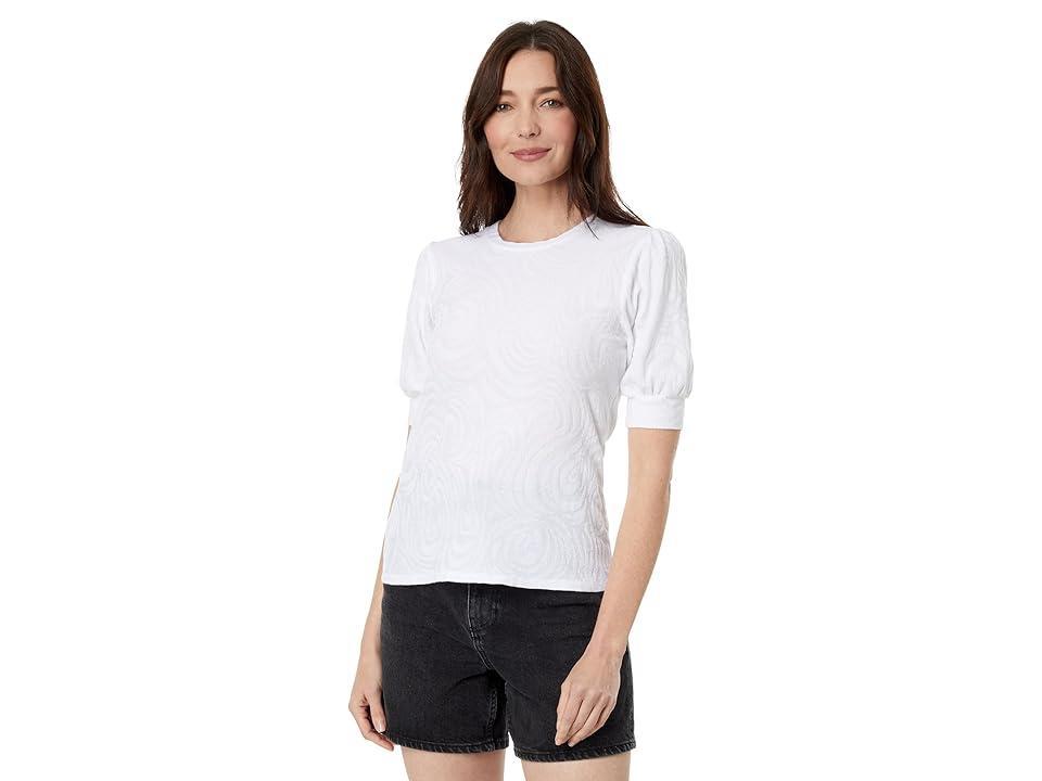 P.J. Salvage Chain Stitch Tee (Ivory) Women's Pajama Product Image