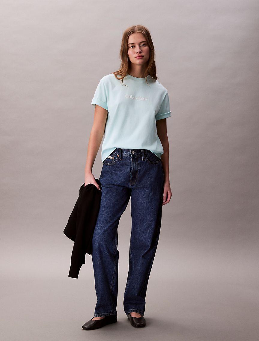 Standard Logo Relaxed Crewneck T-Shirt Product Image