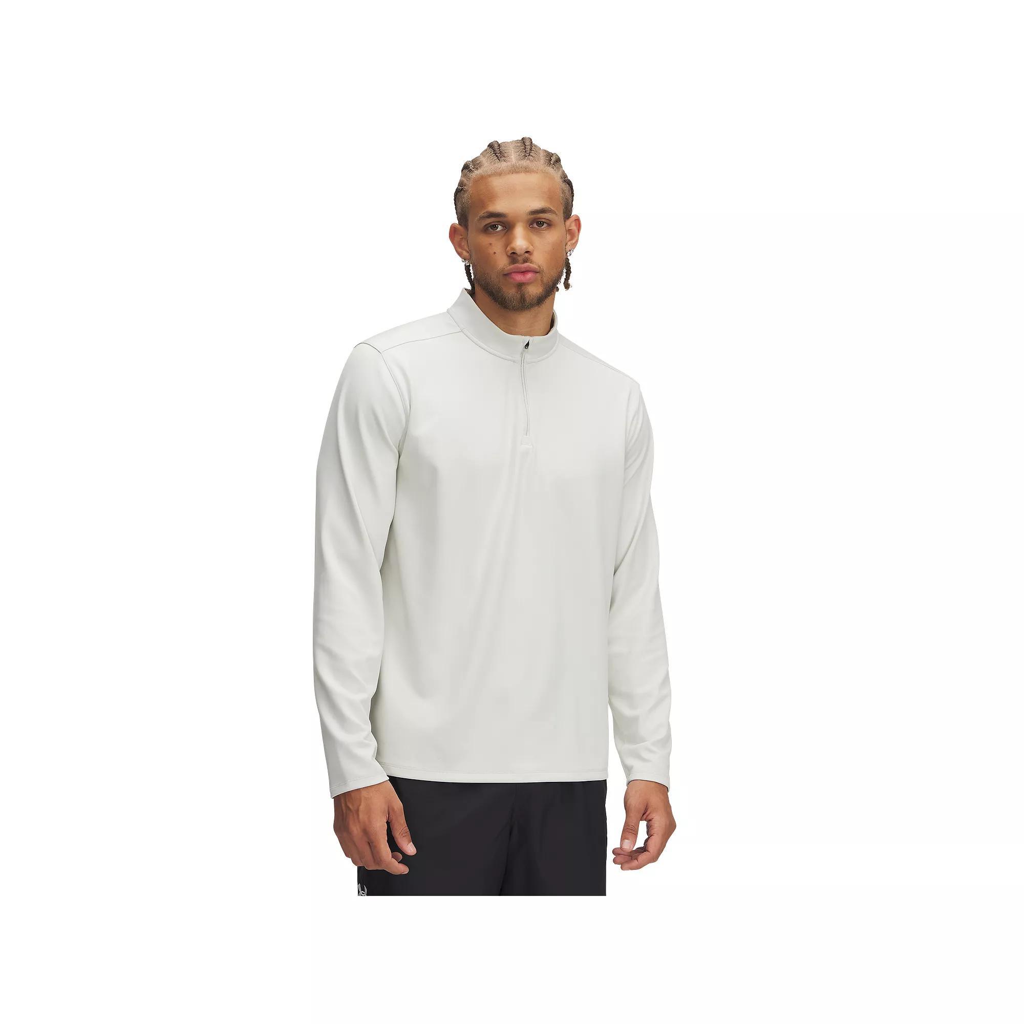 Men's Under Armour Motion Quarter Zip Top, Size: XXL, White Product Image