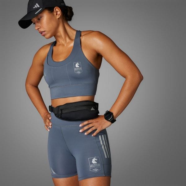 adidas Boston Marathon SS25 Short Tights Onix M 5 Womens Product Image