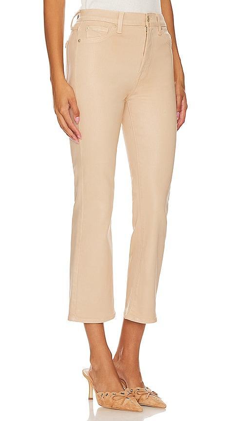 Womens Coated High-Rise Slim Kick Pants Product Image