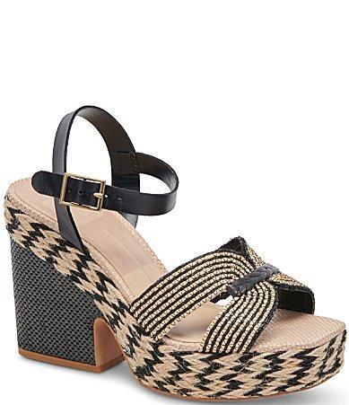 Dolce Vita Cale Denim) Women's Sandals Product Image