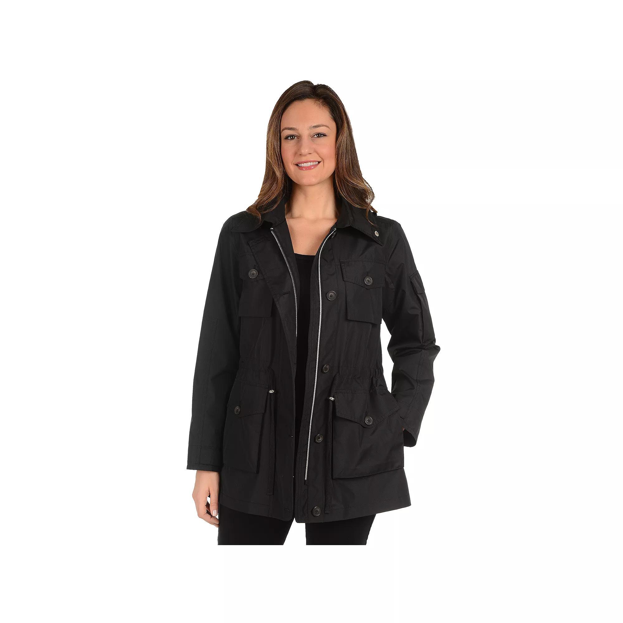 Womens Fleet Street Hooded Safari Anorak Jacket Product Image
