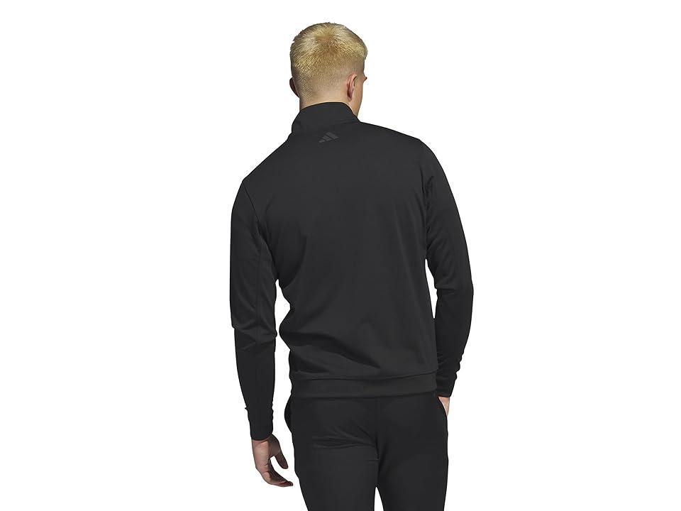 adidas Golf Elevated 1/4 Zip Pullover Men's Clothing Product Image
