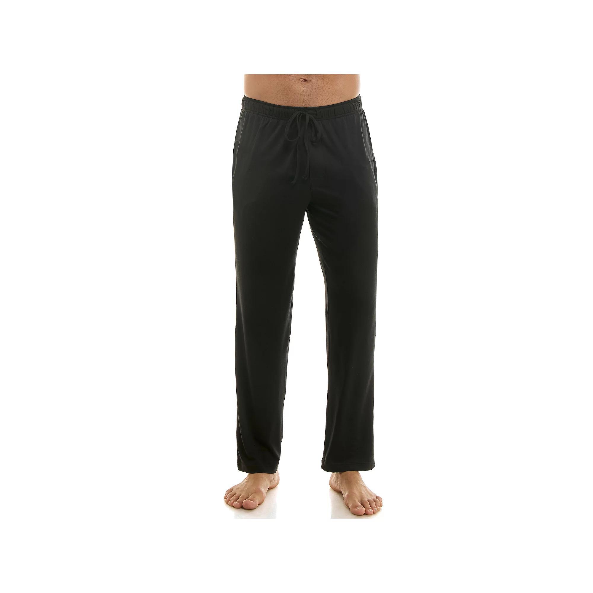 Men's Sonoma Goods For Life® Supersoft Drawstring Pajama Pants, Size: XXL, Black Product Image