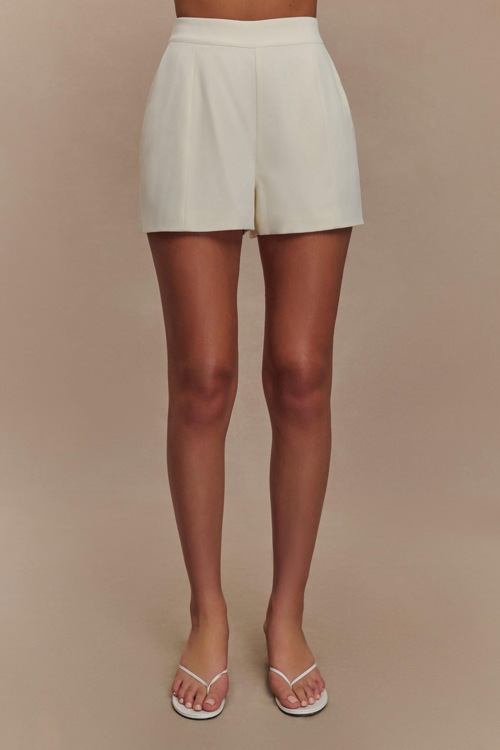 Korrie Suiting Short - Ivory Product Image