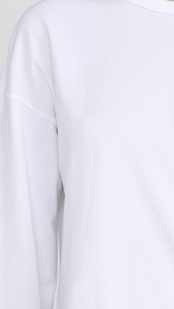 ATM Anthony Thomas Melillo Heavyweight Jersey Mixed Media Top | Shopbop Product Image