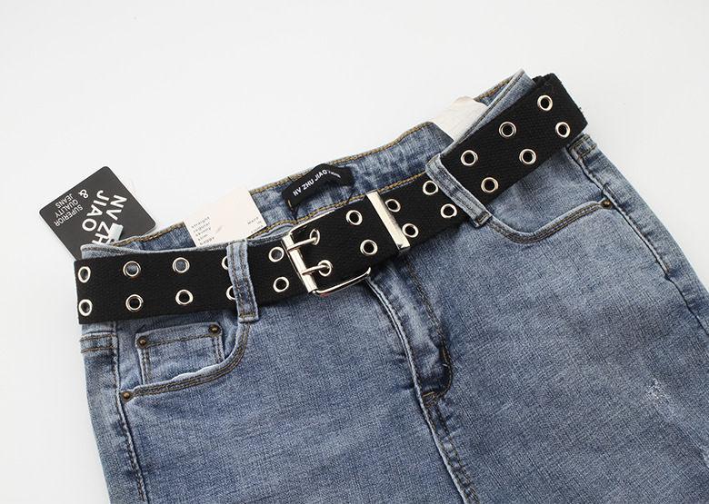 Double Eyelet Canvas Belt Product Image