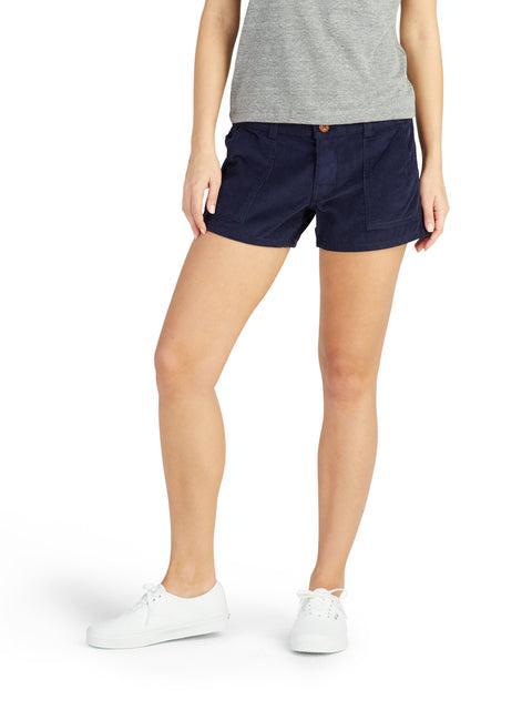 Women's Classic Corduroy Shorts - Olive Product Image