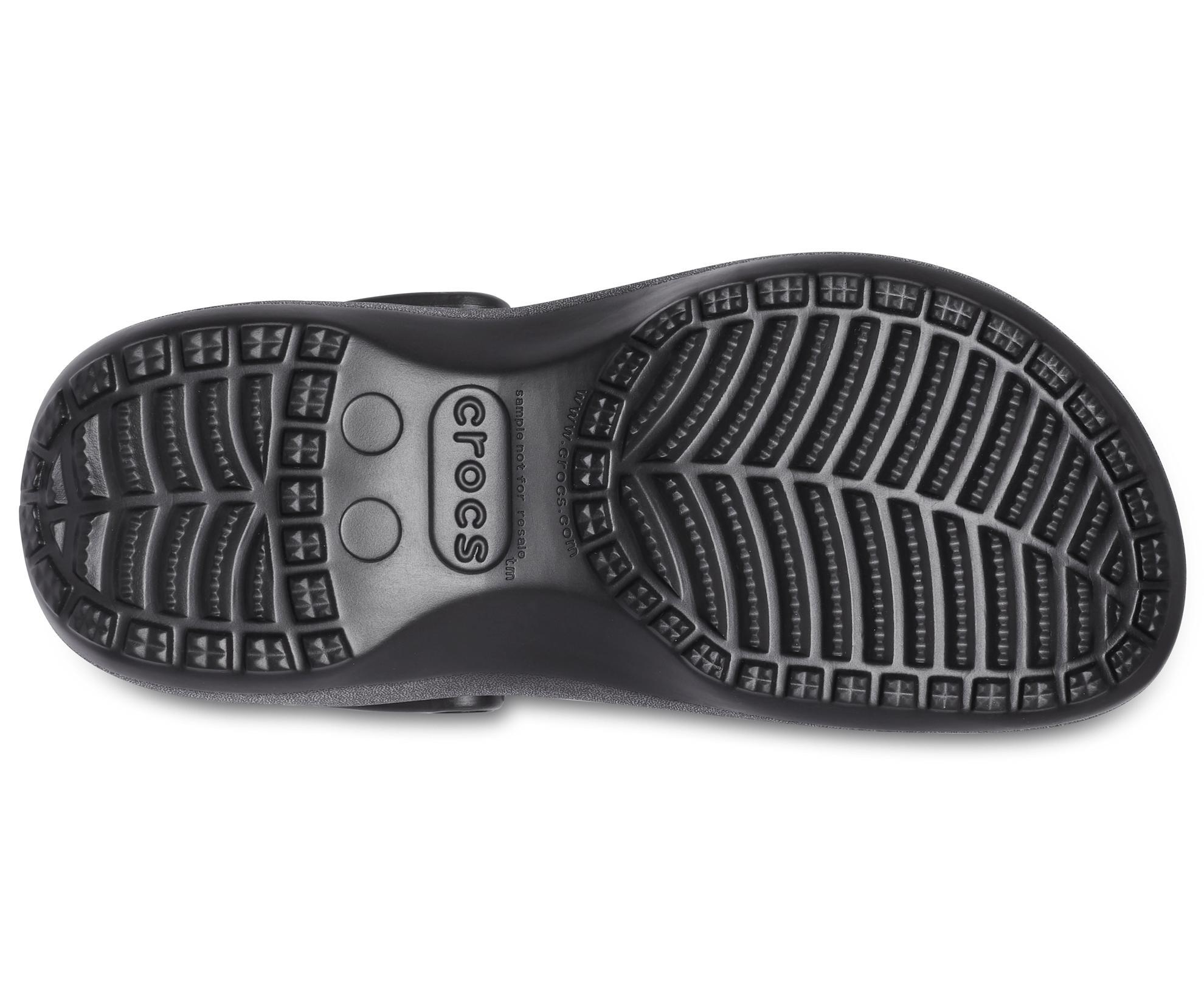 Crocs Classic Women's Platform Clogs, Size: 11, Black Product Image