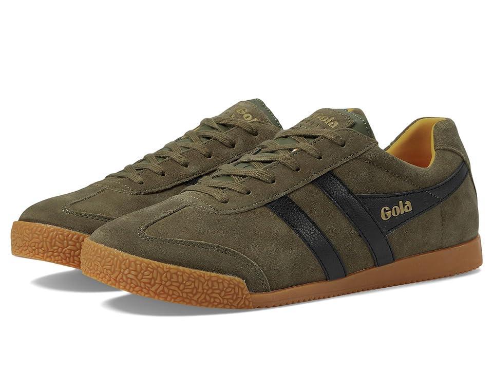 Gola Harrier (Moody Orange/Navy) Men's Shoes Product Image
