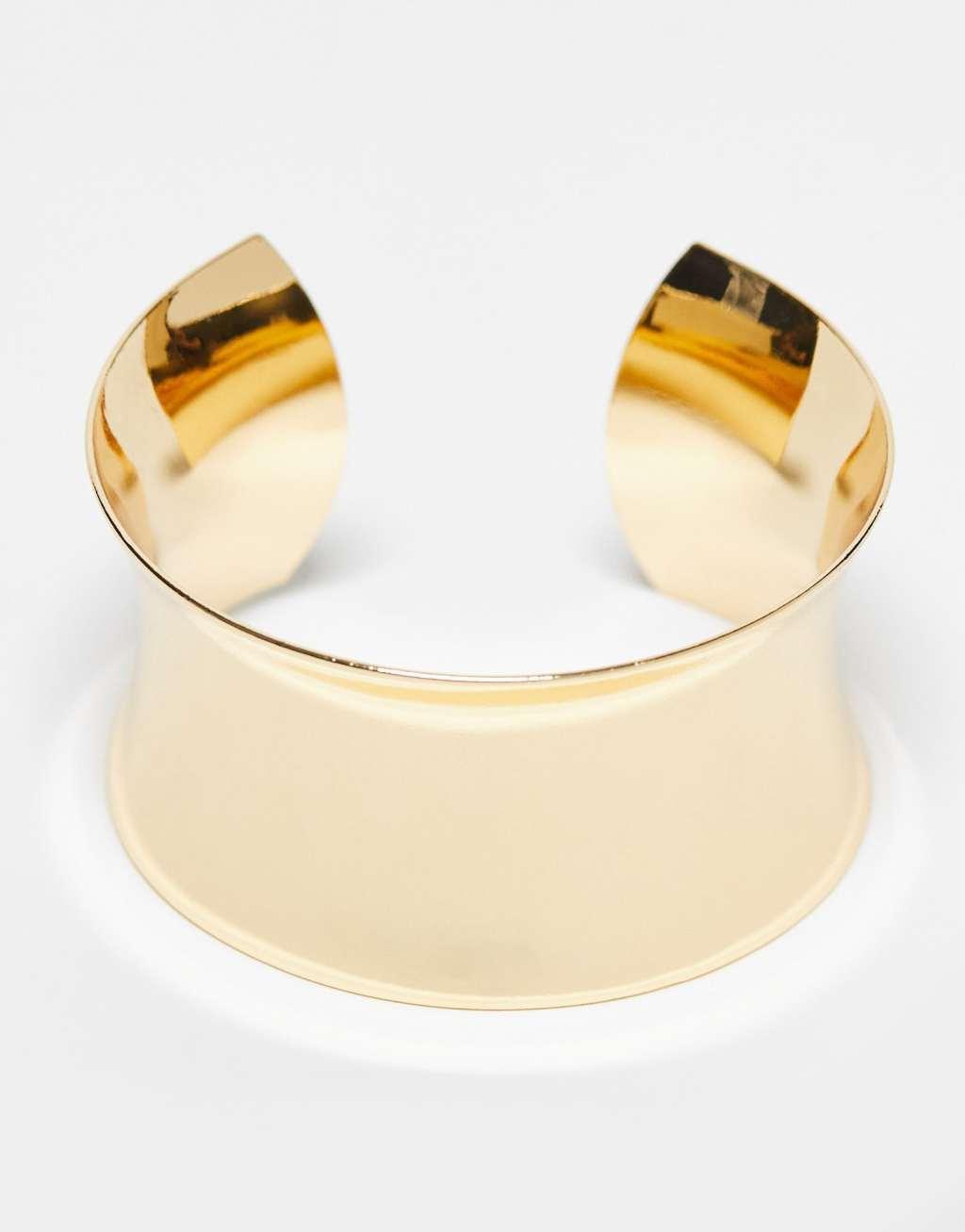 ASOS DESIGN wide cuff bracelet Product Image