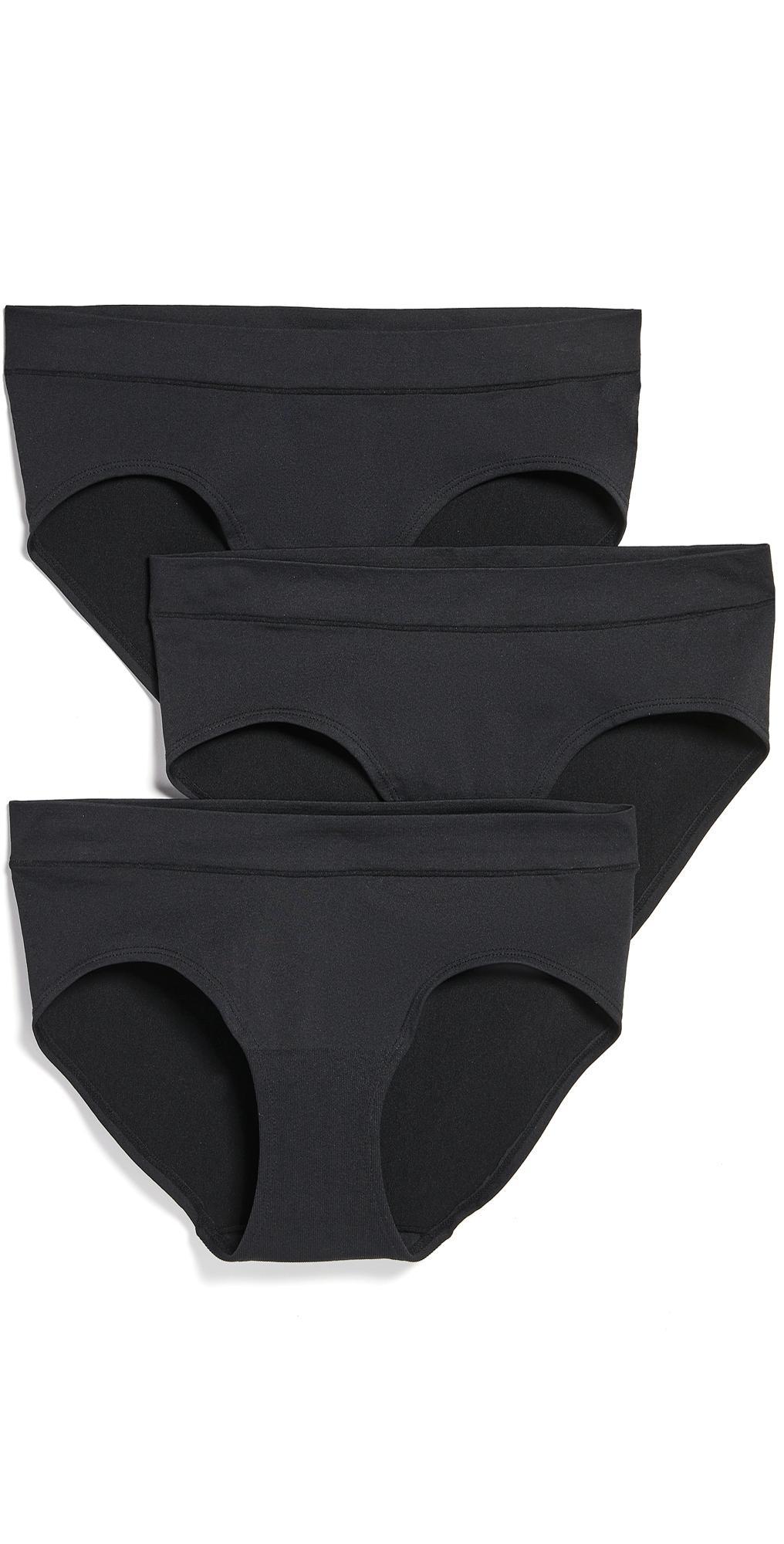 Ingrid & Isabel Seamless Cooling Maternity Briefs, Set of 3 Product Image