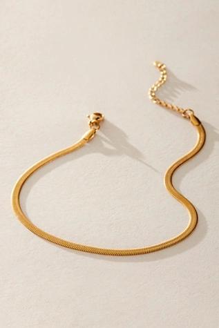 Brenda Grands Herringbone Anklet Product Image