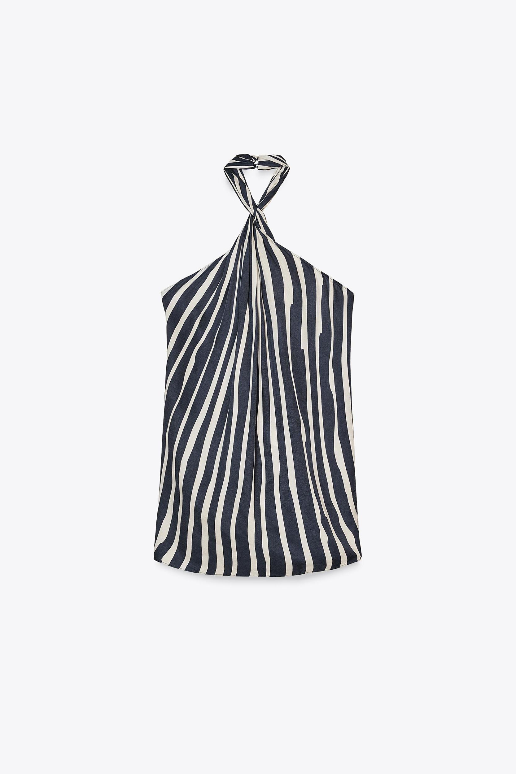 STRIPED PANTS ZW COLLECTION Product Image