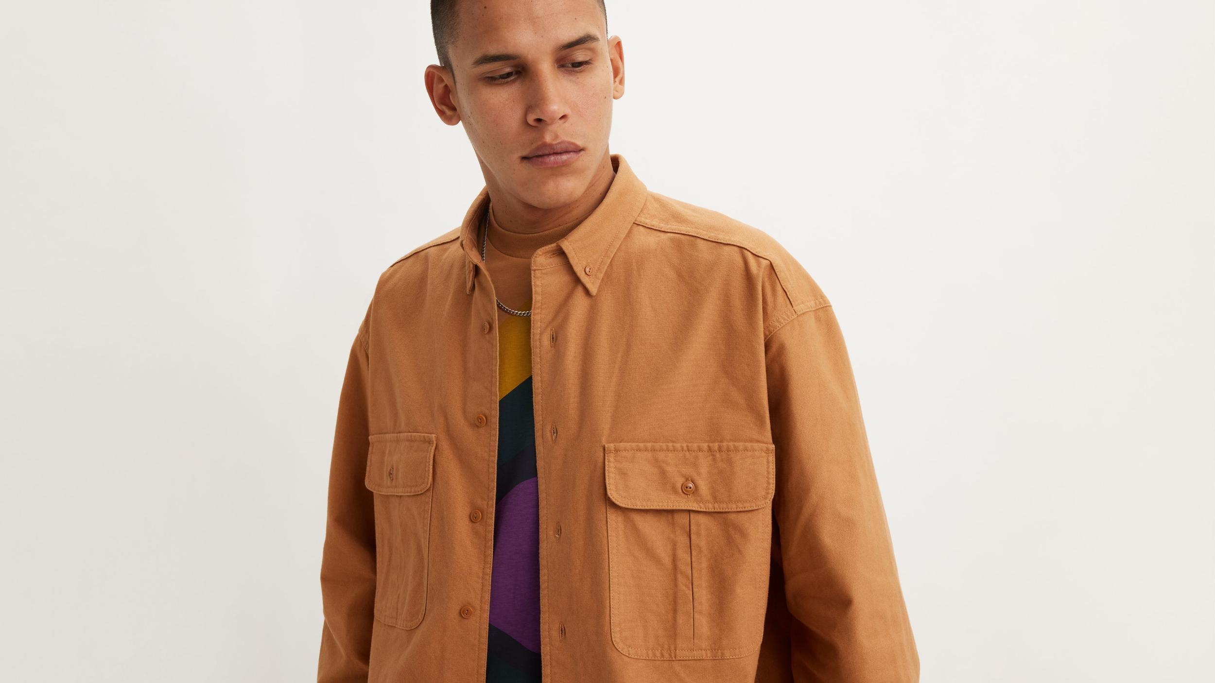 Levi’s® Skateboarding Men’s Woven Long-Sleeve Shirt Product Image