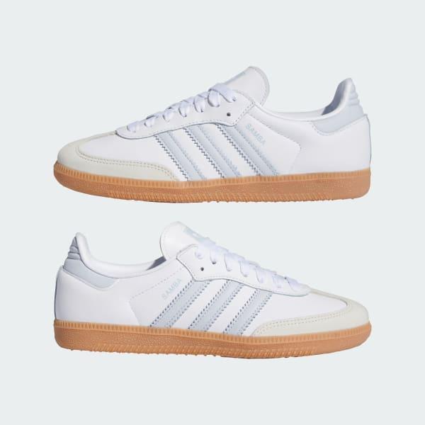 adidas Samba OG Sneaker in Cream White/silver/Sand at Nordstrom, Size 10.5 Women's Product Image
