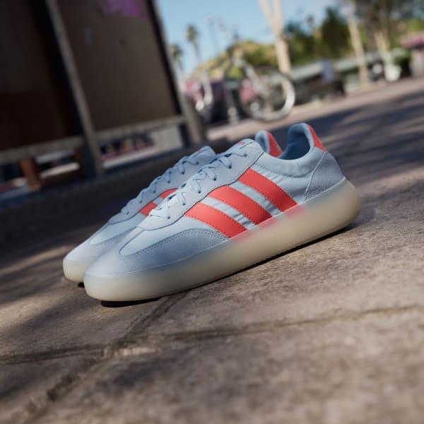 adidas Barreda Decode Men's Sportswear Shoes, Size: 12, Utility Yellow Blue Product Image