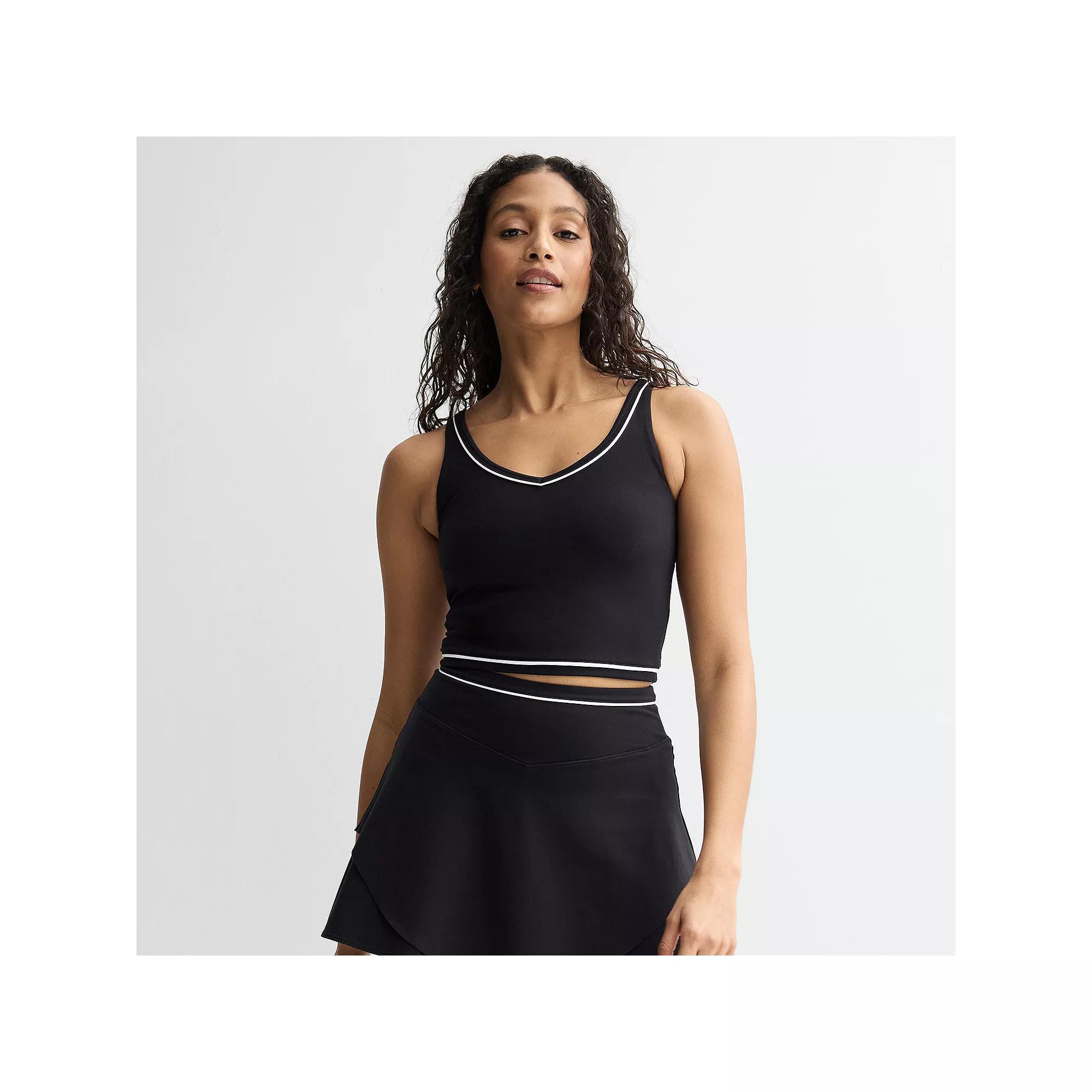 Women's FLX Affirmation Tank Top, Size: Medium, Mineral Black Product Image