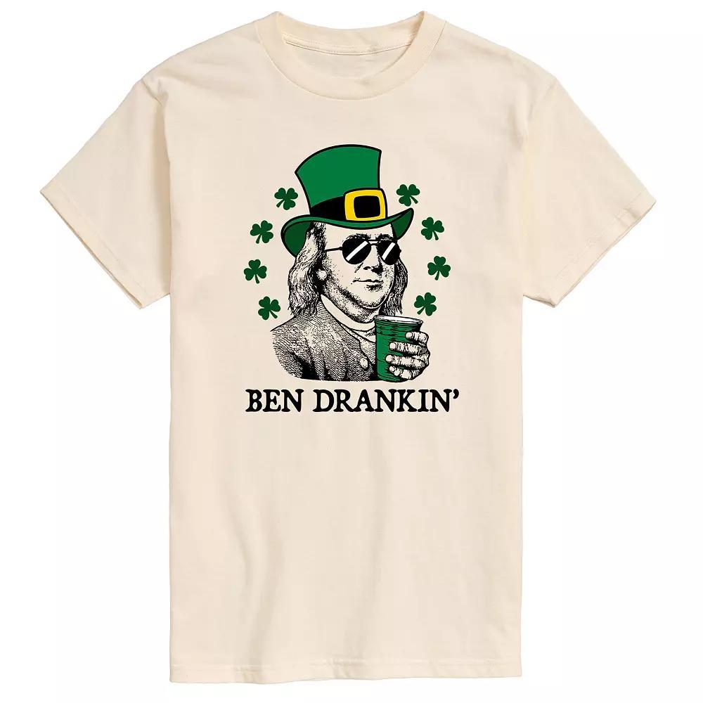 Mens St Paddys Ben Drankin Graphic Tee Product Image