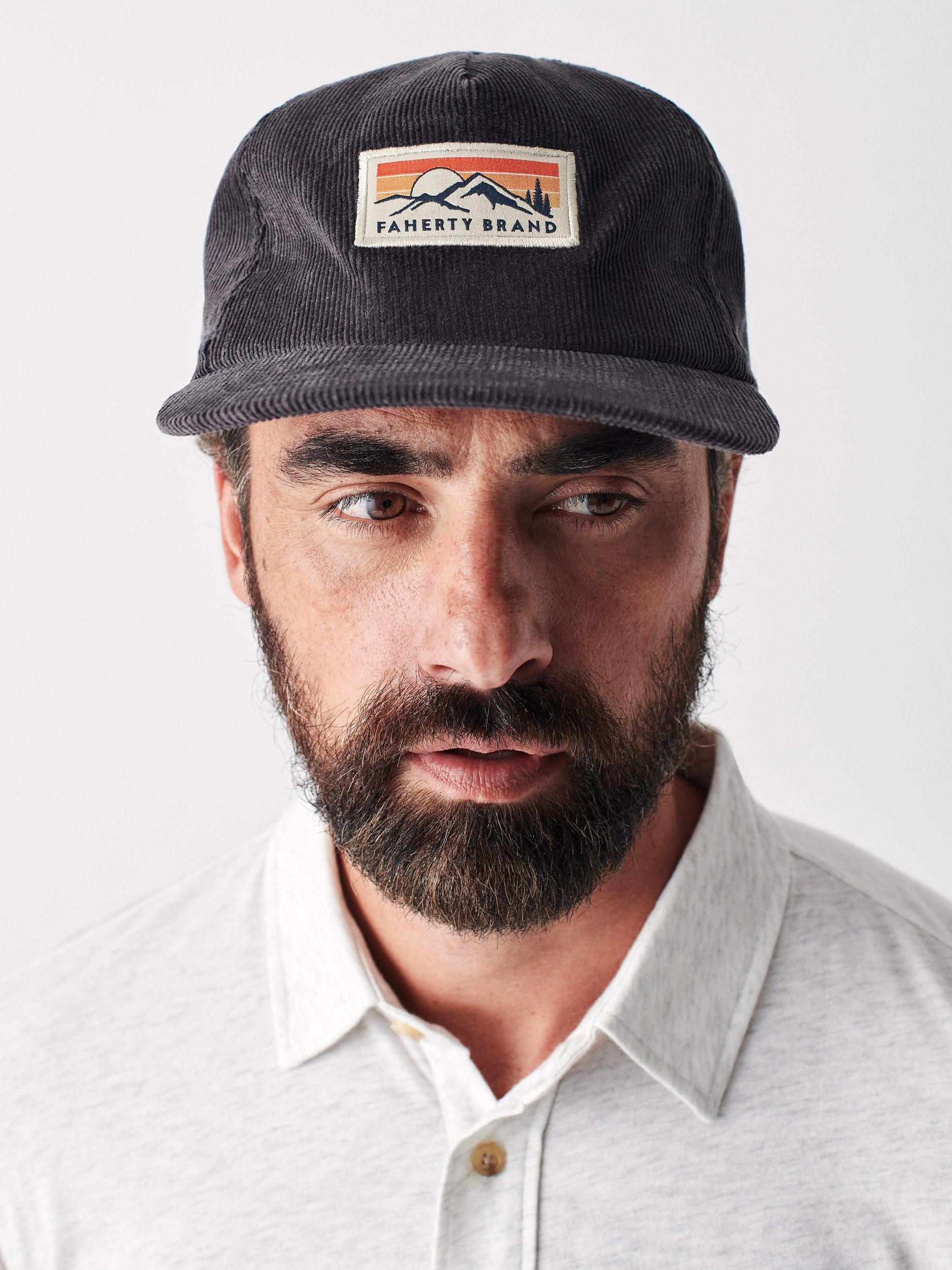 Corduroy Mountain Hat - Steel Grey Male Product Image