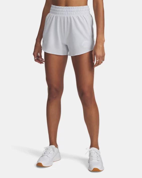 UA Flex Woven Collegiate Womens 3 Shorts Product Image
