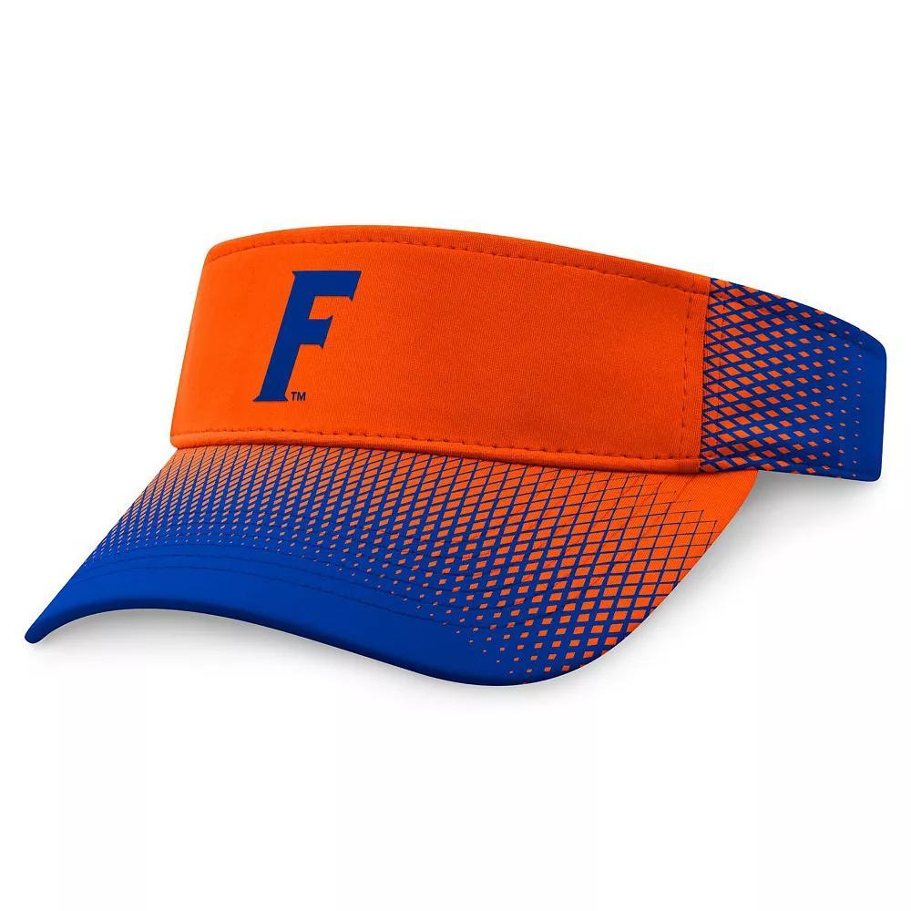 Men's Top of the World  Orange/Royal Florida Gators Two-Tone Adjustable Visor Product Image