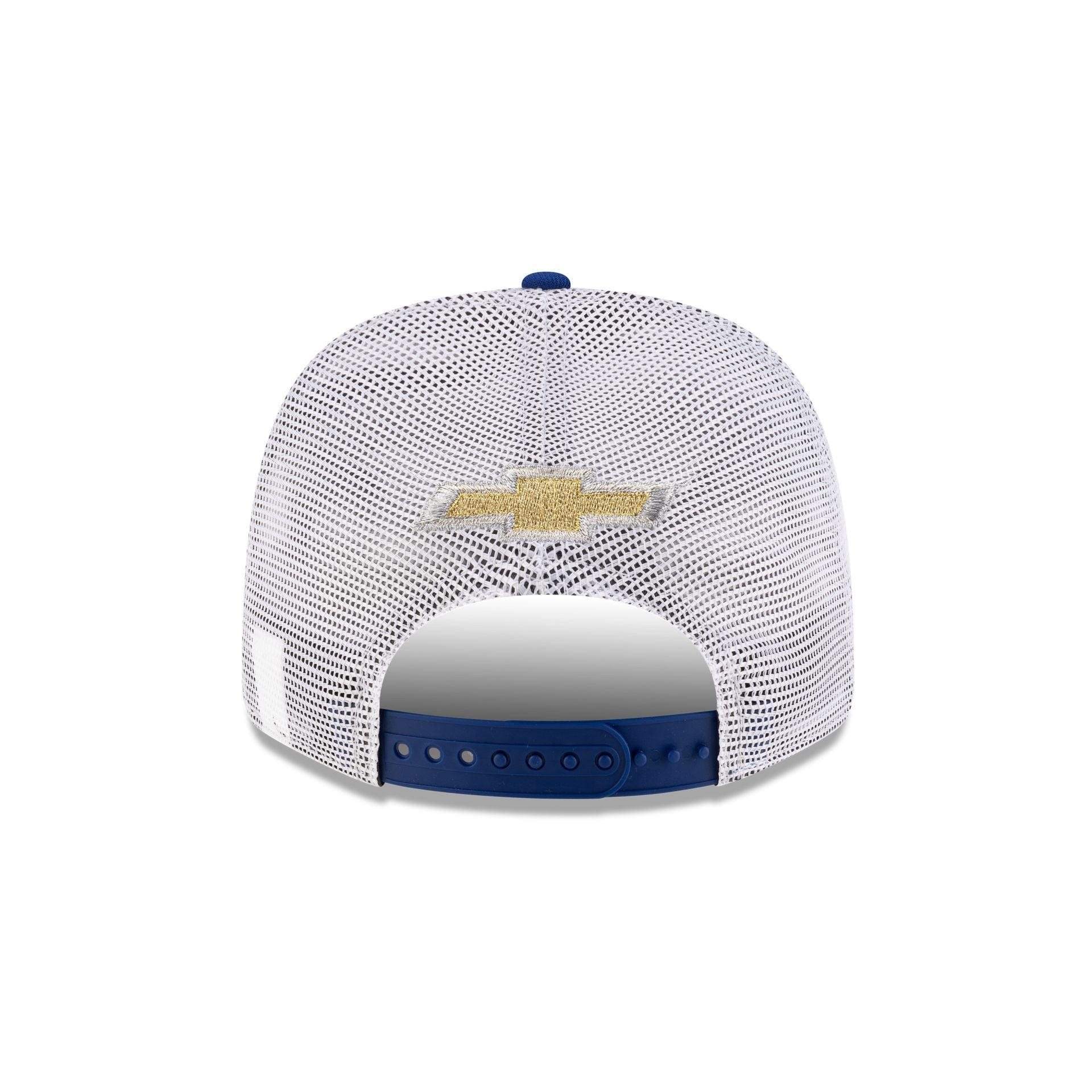 Hendrick Motorsports Chase Elliott Kelly Blue Book Partner 9SEVENTY Stretch-Snap Trucker Hat Male Product Image