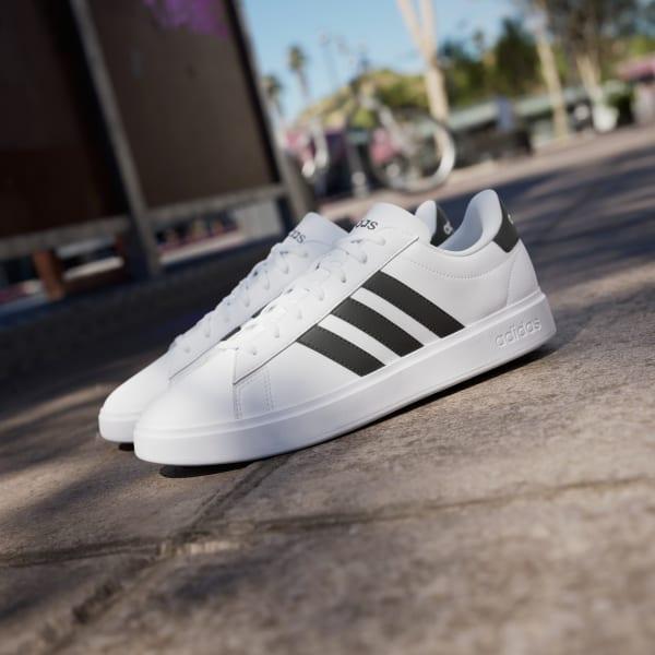 adidas GRAND COURT 2.0 SHOES Aurora Ink 9 Mens Product Image