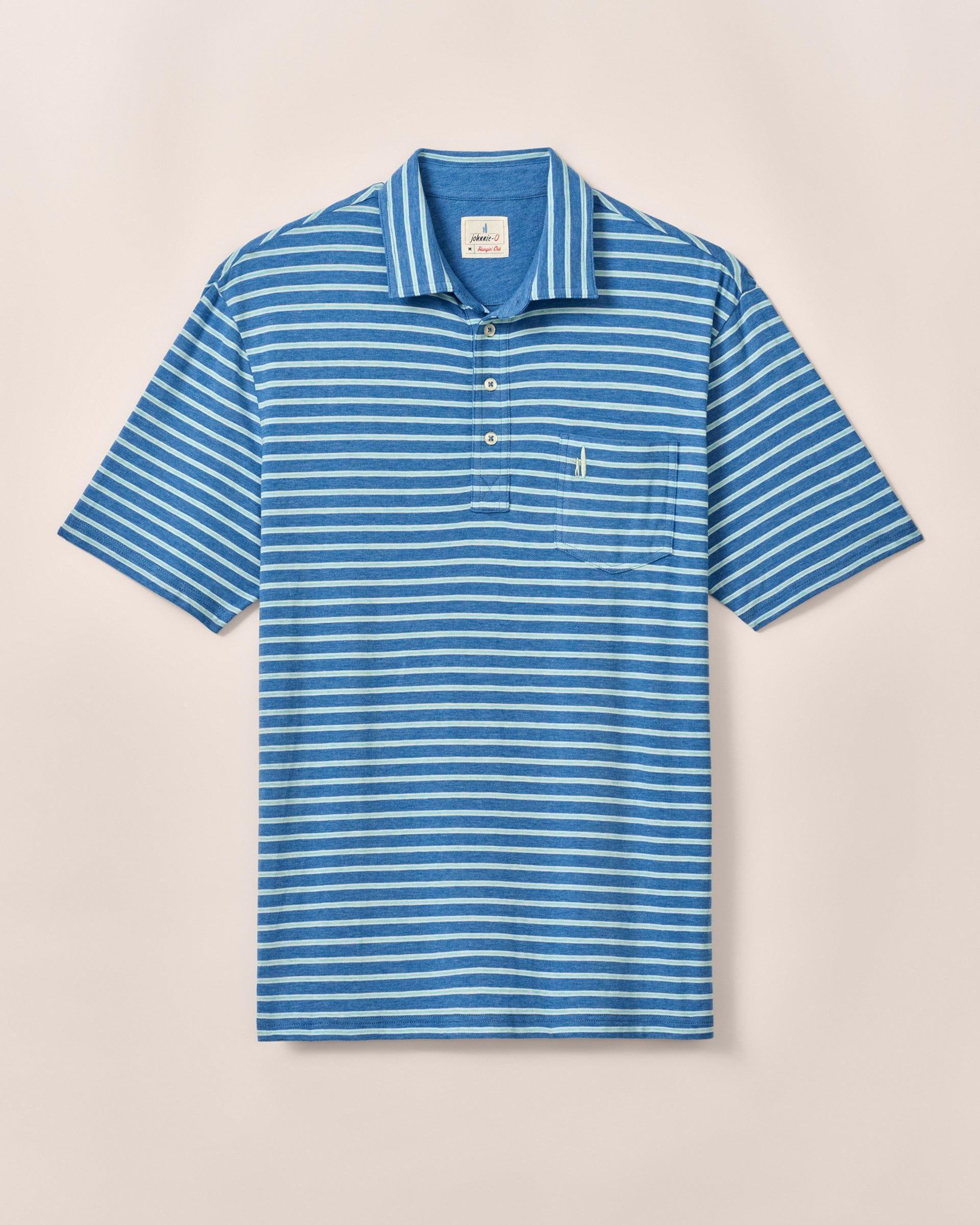 johnnie-O Original 4-Button Polo - Matthis Stripe Product Image