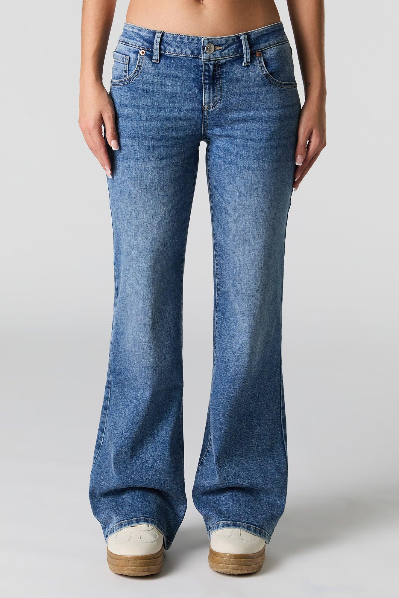 Low Rise Flare Jean Female Product Image