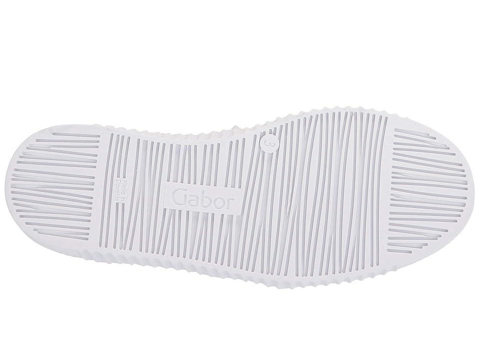 Gabor Gabor 43.333 (Weiss/Silber) Women's Shoes Product Image