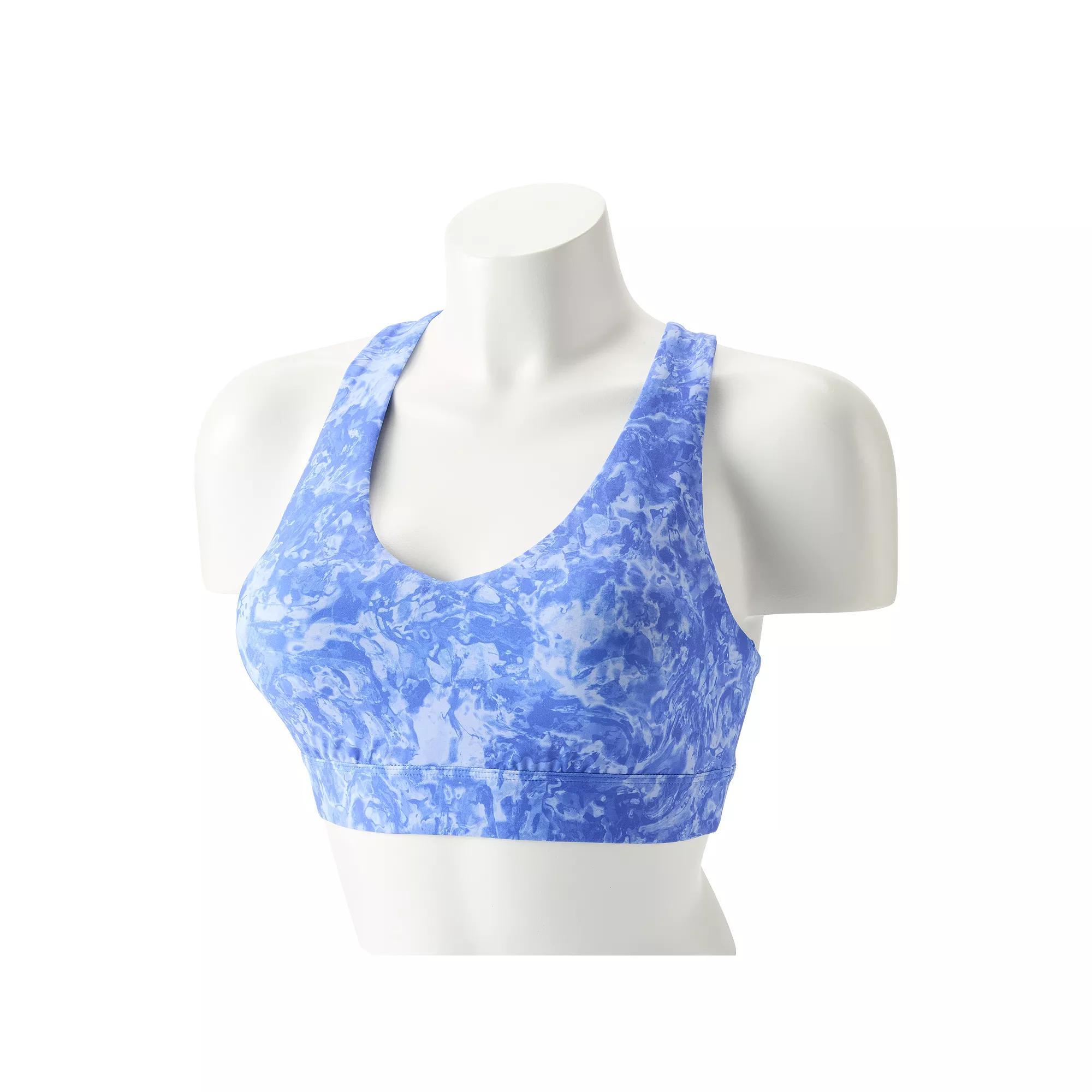 Tek Gear Ultrastretch Medium-Impact V-Neck Sports Bra, Womens Product Image