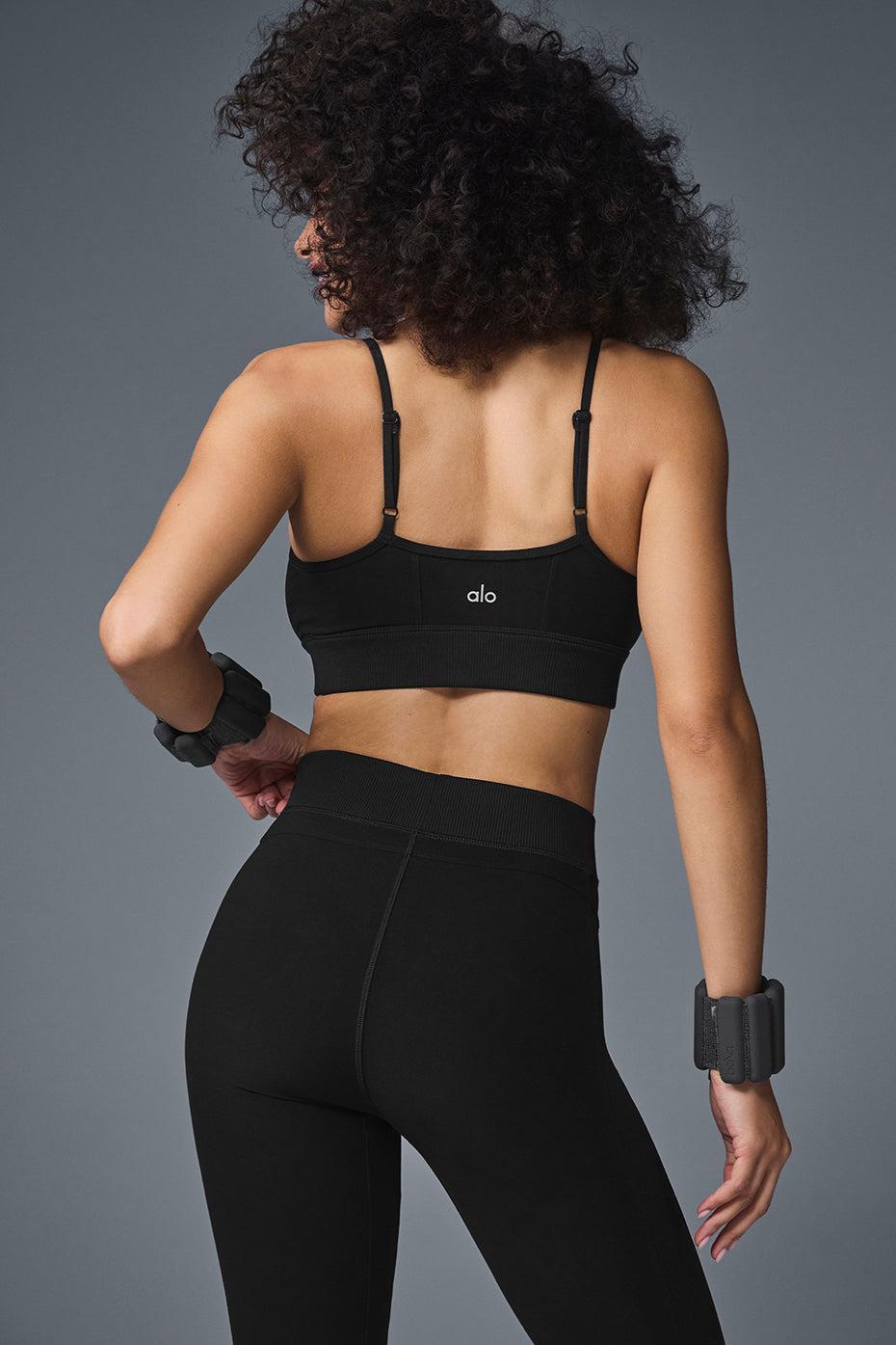Alosoft Head Start Bra - Black Product Image