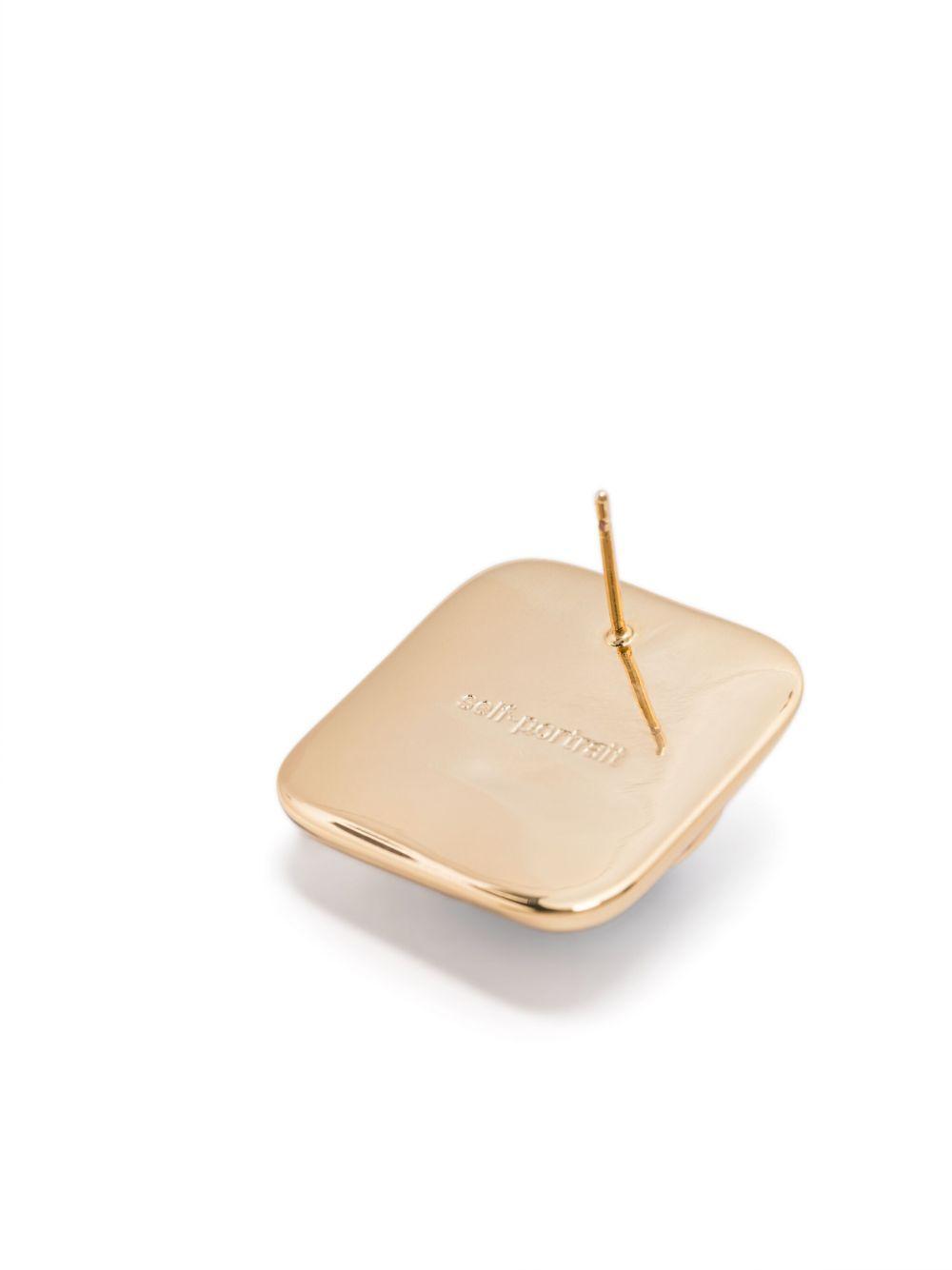 Bow Square earrings Product Image