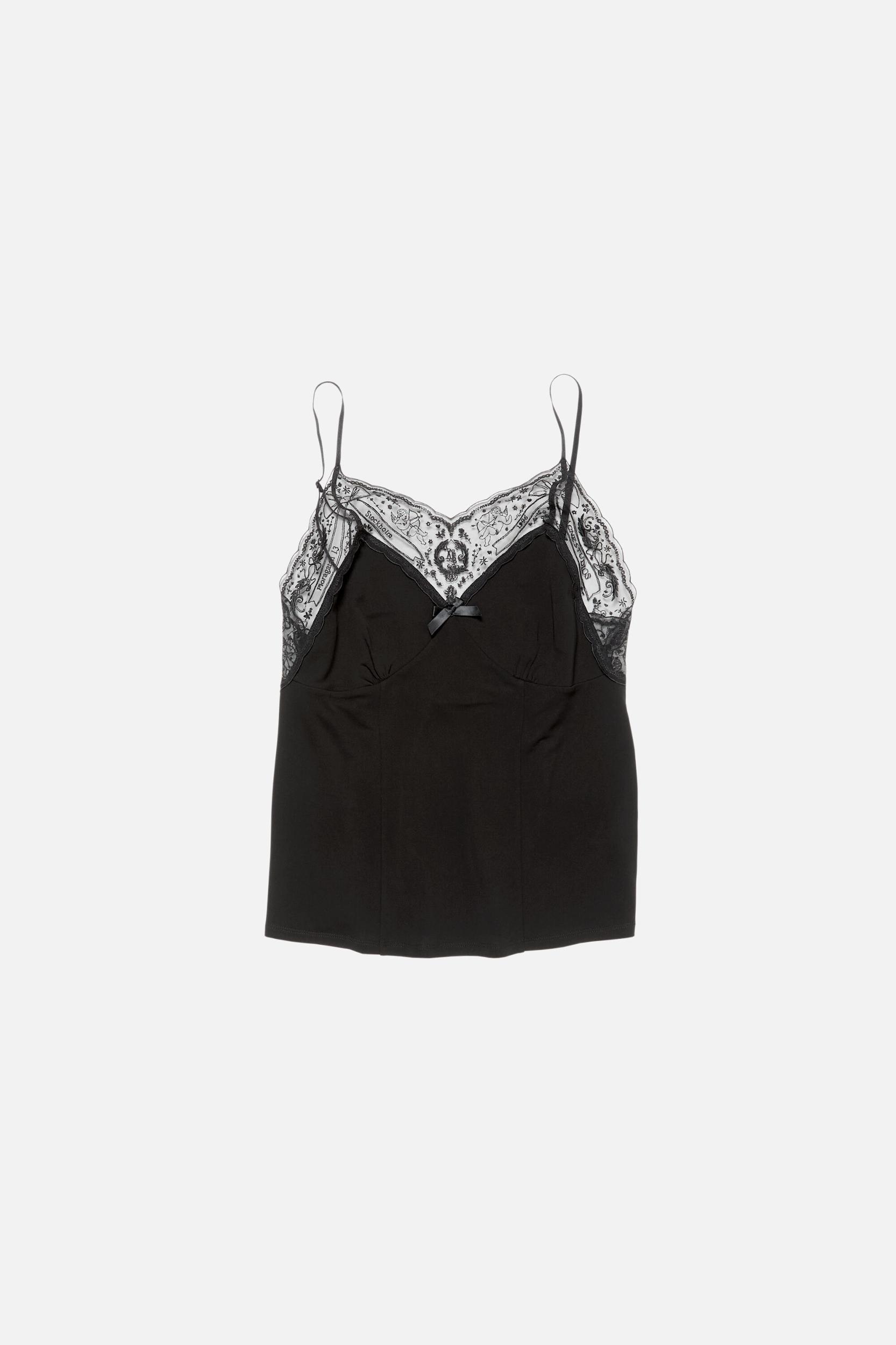 Lace strap blouse Product Image